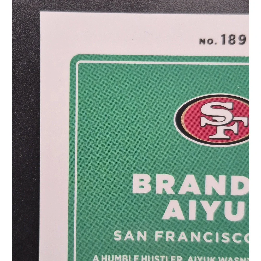 2021‎ Donruss Optic Brandon Aiyuk #189 Orange Scope /79 San Francisco 49ers